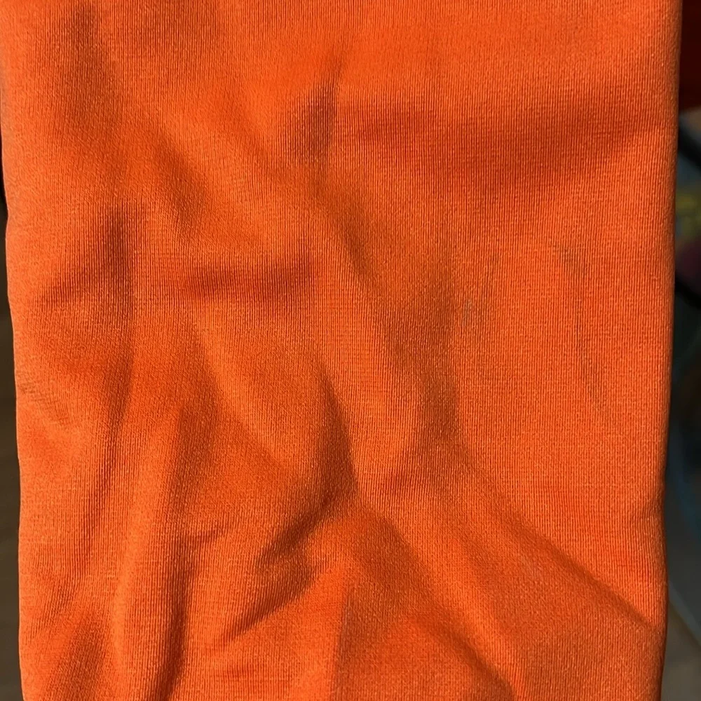 Men’s Under Armour Orange and Blue Pullover Storm Hoodie Size Large